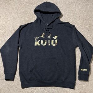 KUIU Ducks Hoodie Gray Valo Large